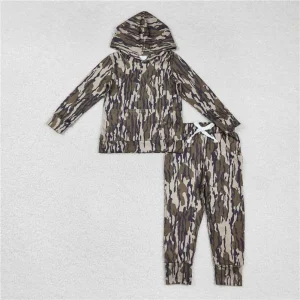 Baby Boys Camo Shirt And Hunting Pants Set