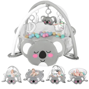 4-in-1 Baby Play Mat with Gym