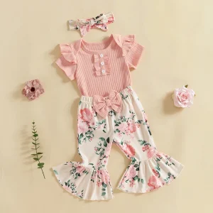 Toddler Girls 3 Piece Outfit