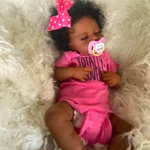 20 Inch Lifelike Black Reborn Baby Doll